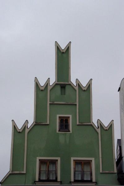 One of the remarkable facades | Landshut | Germany