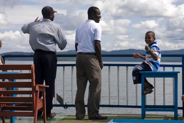 Africans dancing on the boat | Lake Volta Cruise | Ghana