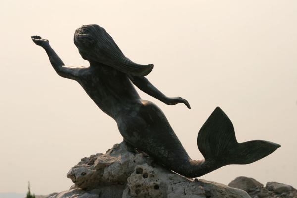 The Little Mermaid of Poros, Greece