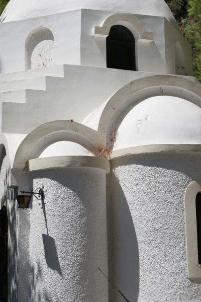 Detail of Zoodochou Pigi monastery, Greece