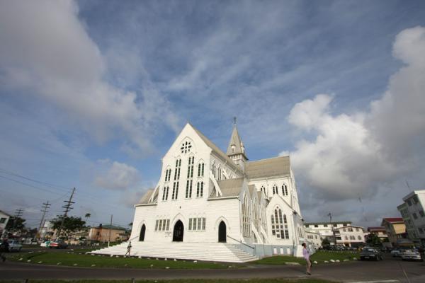 St. George Cathedral: one of the largest wooden structures in the world | Georgetown | Guyana