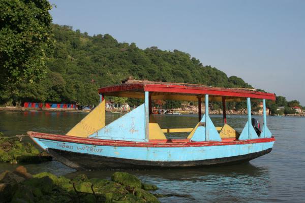 Foto van Watertaxi in Labadie: In God we trustLabadie - HaÃ¯ti