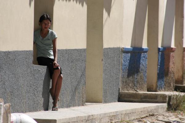 Girl in street, Erandique | Erandique | Honduras