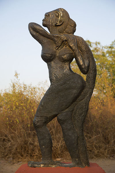 Statue of woman | Garden of Five Senses | India