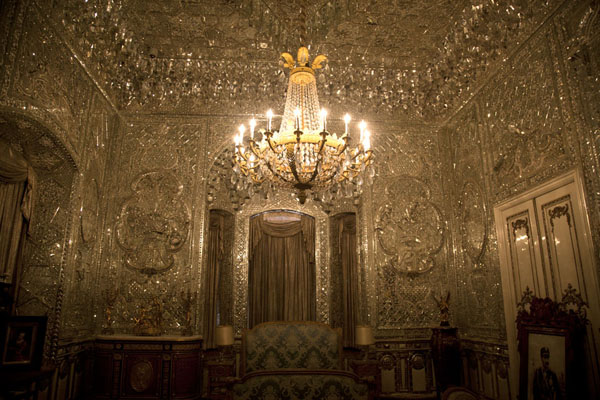 Mirror room in the Green Palace | Sa'd Abad Museum Complex | IrÃ¡n