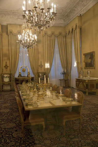 One of the dining rooms of the White Palace | Sa'd Abad Museum Complex | IrÃ¡n
