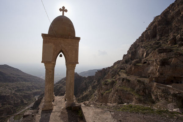 Looking south and down from the Rabban Hermizd Monastery | Al Qosh | Iraq