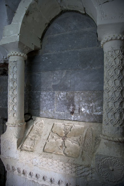 The tomb of a saint behind the new church of the Rabban Hermizd Monastery | Al Qosh | Iraq