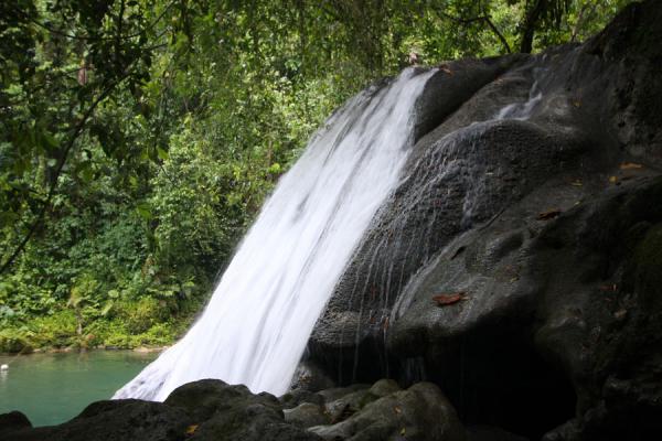 Close-up of Reach Falls, Jamaica