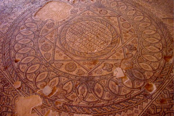Floor of the Church of the Virgin | Parc ArchÃ©ologique Madaba | Jordanie