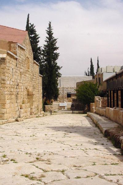 Roman street | Parc ArchÃ©ologique Madaba | Jordanie