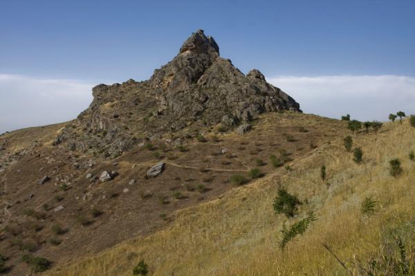 One of the hills of Solomon Throne, Kyrgyzstan
