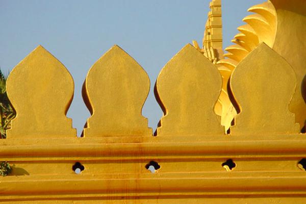 Fragment of gold | Pha Tat Luang | Laos