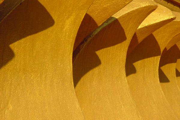 Play of shadow and sun | Pha Tat Luang | Laos