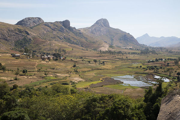 View over the valley in which Anja lies | Anja | Madagascar
