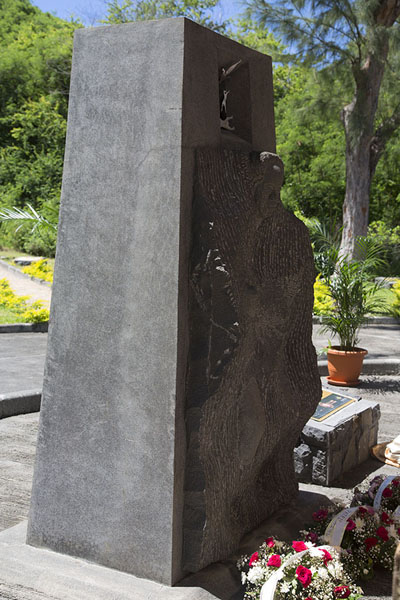 Part of the monument for the abolition of slavery, Le Morne Brabant, Mauritius