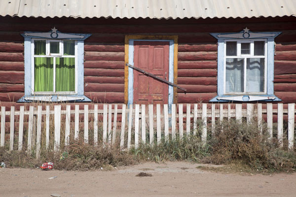 Wooden house in Mörön, Mörön, Mongolia