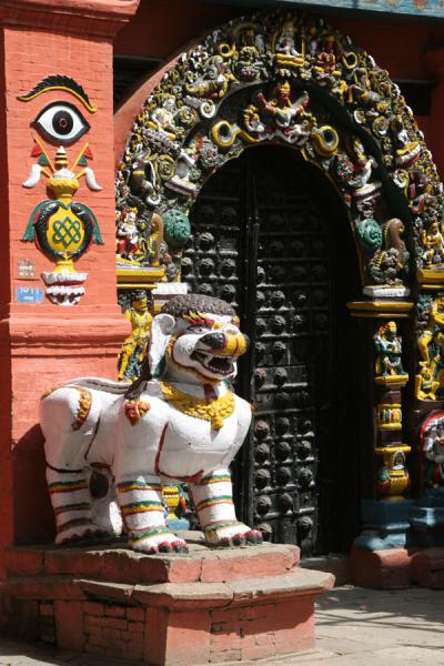 Photo de Lion Gate of Taleju TempleKatmandou - NÃ©pal