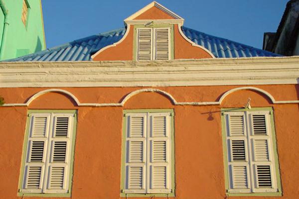 Picture of Facade in PundaCuracao - Netherlands Antilles