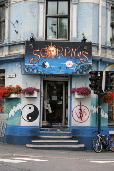 One of the alternative shops in Grünerløkka, Norway