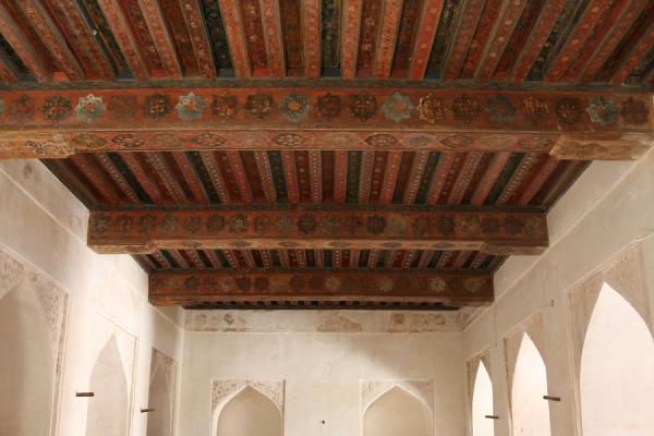 Inside a room in Jabrin Castle | Castello Jabrin | Oman