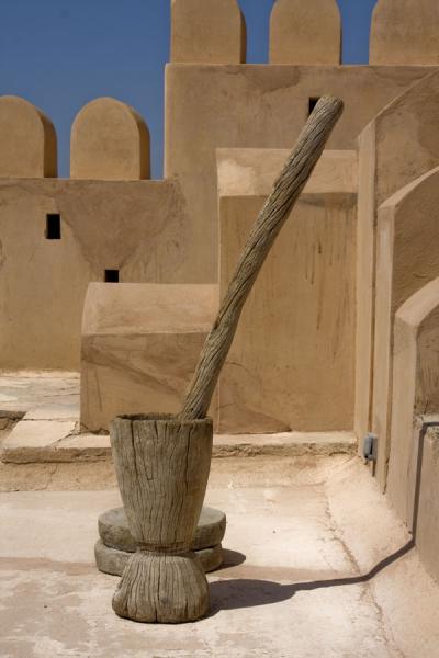Picture of Age-old instrument to grind rice and grainNakhal - Oman