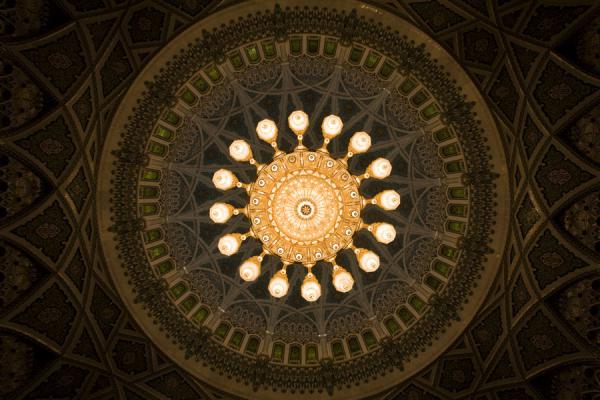 Picture of Largest chandelier seen from belowMuscat - Oman