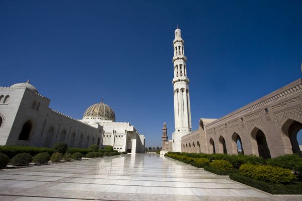 Picture of The largest minaret and domeMuscat - Oman