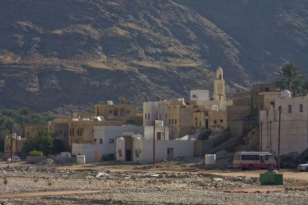 One of the small villages in the wadi, Wadi Mayh, Oman