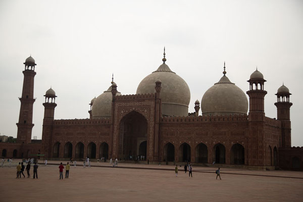 Picture of Looking across the enormous courtyard at Badshahi MosqueLahore - Pakistan