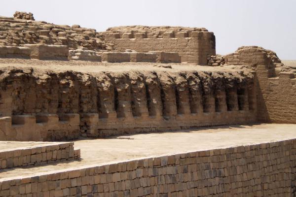 Detailed view of the Temple of the Sun | Pachacamac | Peru