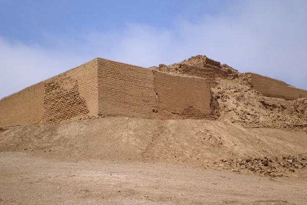 Temple of the Sun seen from below | Pachacamac | Peru