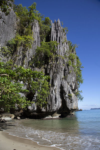 Limestone cliffs near the entrance of the subterranean river | Puerto Princesa Subterranean River | Philippines