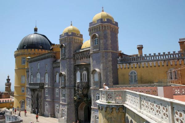 View of the Palace of Pena, Portugal