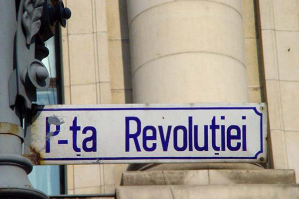The square has been renamed to Square of the Revolution, Romania