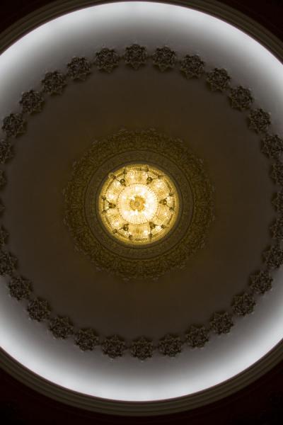 Picture of Chandelier seen from belowBucharest - Romania