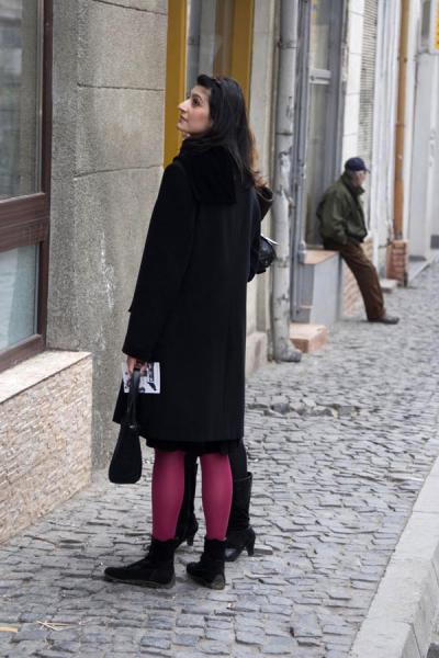 Women looking at the window of a shop, Romanian people, Romania