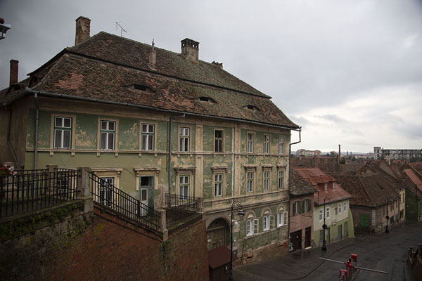 The lower town seen from the upper town | Sibiu | Romania
