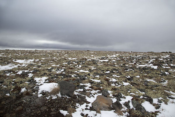 The plateau with wide views ahead on the Vulkashiki trail | Bystrinsky Nature Park | Rusland