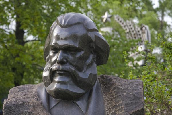 Karl Marx, obviously one of the many busts and statues in Sculpture Park | Sculpture Park | Russia
