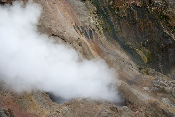Photo de Close-up of the Big geyserVallÃ©e des Geysers - Russie