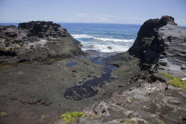 Part of the lava rock formations at To Sua | To Sua trench | Samoa
