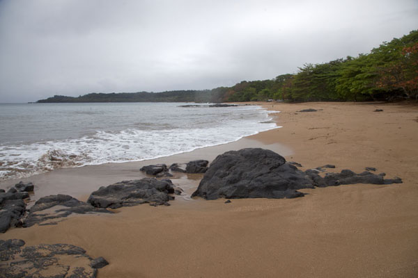 The beach which lies just north of Sundy, Sundy, São Tomé and Príncipe