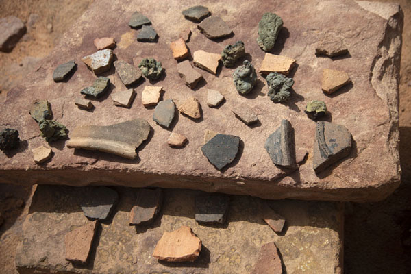 Some of the artefacts found at Dadan | Dadan | Saudi Arabia