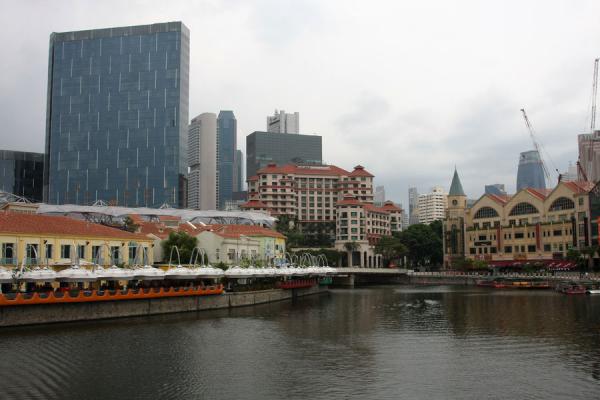 Restaurants at Clarke Quay, Singapore River, Singapore