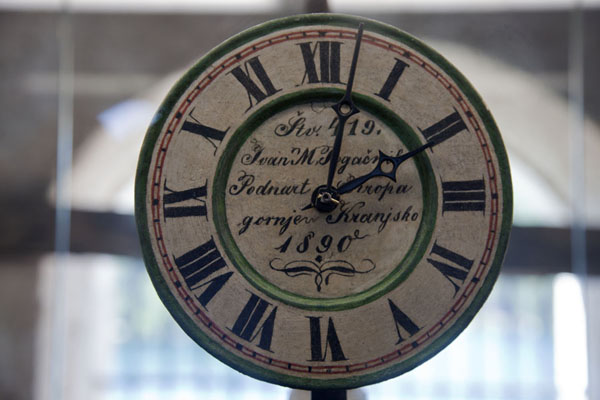 Clock in the belfry of the Church of the Assumption | Meer van Bled | SloveniÃ«