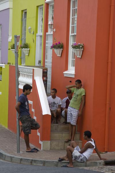 Guys in Bo-Kaap neighbourhood | Bo-Kaap | South Africa