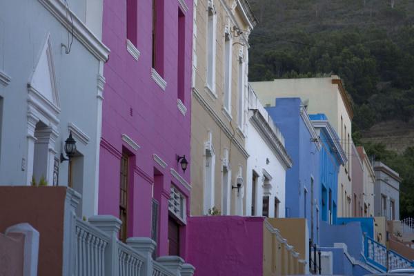 Row of colourful houses in Bo-Kaap | Bo-Kaap | South Africa