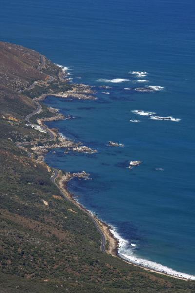 Picture of View over Victoria Road from Table MountainCape Town - South Africa