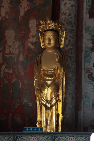 Golden image in temple at Bulguksa | Bulguksa | CorÃ©e du Sud